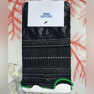 Urban Outfitters Black Knee High Stockings Hosiery Stockings Size OS NWT NEW